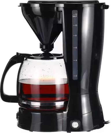 Sokany SK-123A Coffee Maker 6 Cup Coffee Machine  (Black)